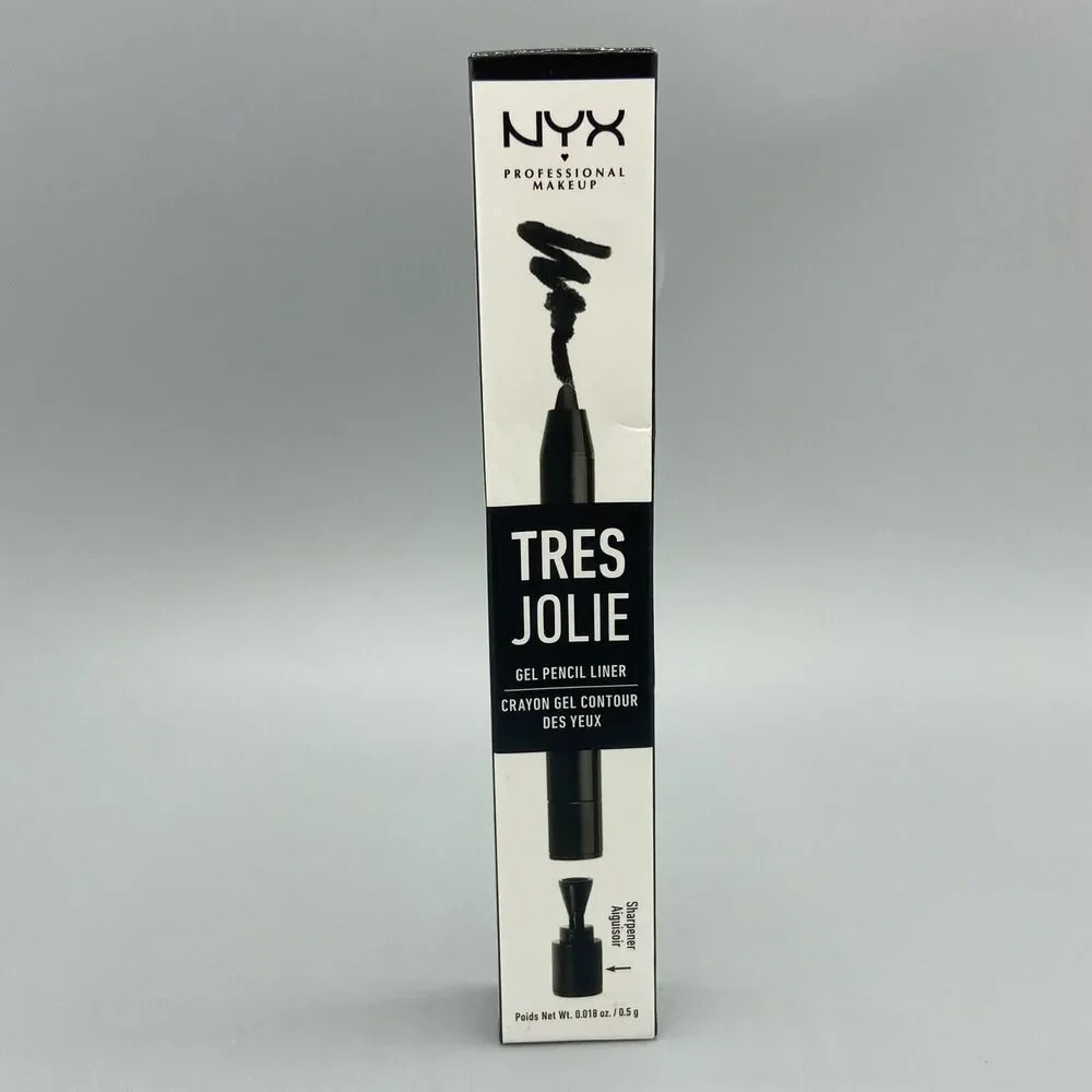 NYX‎ Professional Make Up Tres Jolie Gel Pencil Eyeliner TJL01 Pitch Black
